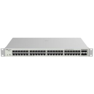 ruijie rg nbs3100 48gt4sfp p v2 switch gestionado en capa 2 montaje en rack 1u 48 puertos poe 370w color acero