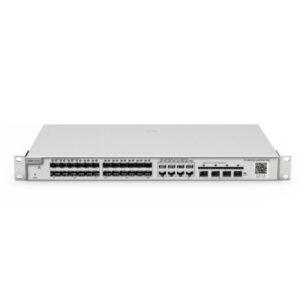 ruijie rg nbs3200 24sfp/8gt4xs switch gestionado en capa 2 montaje en rack 1u 8 puertos ethernet hasta 1gbps 24x sfp hasta 1gbps 4x sfp+ hasta 10gbps carcasa de acero color acero