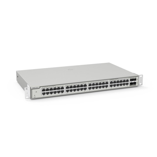 ruijie rg nbs5200 48gt4xs switch gestionado en capa 2+ montaje en rack 1u 48 puertos ethernet hasta 1gbps 4x sfp+ hasta 10gbps color acero