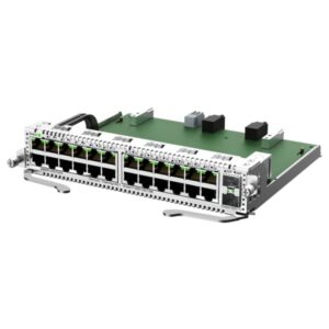 ruijie m6000 24gt2xs tarjeta switch de expansion mixta para chasis 24 puertos ethernet hasta 1gbps 2x sfp+ hasta 10gbps color acero