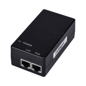 ruijie rg e 120(ge) inyector poe 1 puerto velocidad hasta 1gbps color negro
