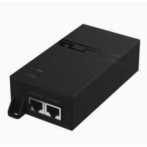 ruijie rg poe 50 60w mg inyector poe 1 puerto 60w voltaje de salida 50v velocidad hasta 2.5gbps color negro
