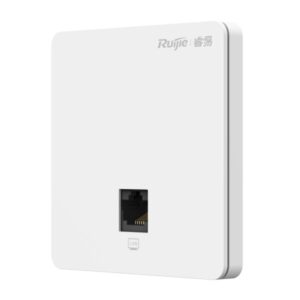 ruijie rg rap1200(f) punto de acceso de doble banda poe 1.3gbps 2x rj45 wifi 5 ac1300 ethernet antenas internas color blanco