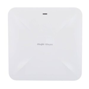 ruijie rg rap2200(f) punto de acceso de doble banda montaje en techo poe 1.3gbps 2x rj45 wifi 5 ac1300 antenas internas ethernet color blanco