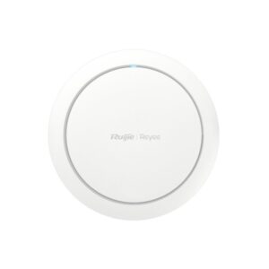 ruijie rg rap2266 punto de acceso de doble banda montaje en techo poe wifi 6 ax3000 3gbps gestion con app antenas integradas ethernet color blanco