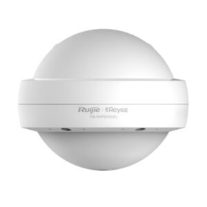 ruijie rg rap6202(g) punto de acceso para exterior doble banda ip68 poe 2x rj45 1.3gbps wifi 5 ac1300 antenas internas omnidireccionales ethernet color blanco