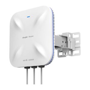 ruijie rg rap6260(h) d punto de acceso para exterior doble banda ip68 6gbps poe wifi 6 ax6000 gestion cloud con app antenas integradas ethernet color blanco