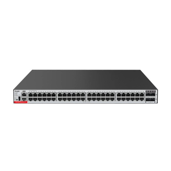 ruijie rg cs83 48gt4xs pd switch modular 48 puertos ethernet hasta 1gbps 4x sfp+ hasta 10gbps poe/poe+ hasta 1480w color negro y gris