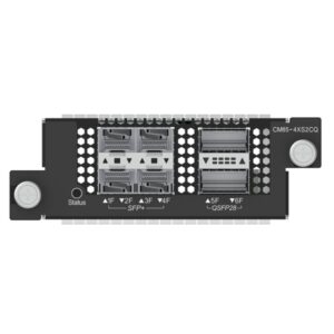 ruijie cm85 4xs2cq tarjeta switch de expansion 4x sfp+ hasta 10gbps 2x qsfp28 hasta 100gbps color negro