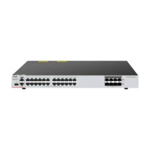 ruijie rg cs85 24gt8xs d switch 24 puertos ethernet hasta 1gbps 8x sfp+ hasta 10gbps ranura de expansion 2 ventiladores integrados color negro y gris