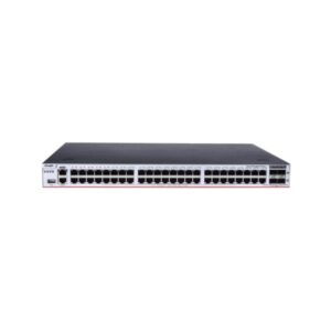 ruijie rg cs85 48gt4xs d switch modular 48 puertos ethernet hasta 1gbps 4x sfp+ hasta 10gbps ranura de expansion 2 ventiladores integrados color negro y gris