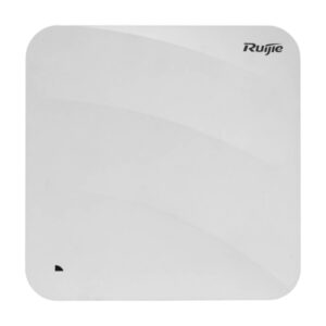 ruijie rg ap880 l punto de acceso doble banda y doble radio 7.8gbps wifi 6e ax7800 ethernet poe+ licencia de servicio en la nube color blanco