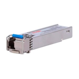 ruijie 2.5g sfp lx03 sm1310 bidi i modulo transceptor sfp fibra optica hasta 3km velocidad hasta 2.5gbps bidireccional transmision a 1550nm y recepcion a 1310nm color acero