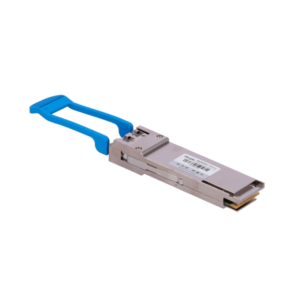 ruijie 40g qsfp lr4 sm1310 modulo transceptor qsfp+ fibra optica hasta 10km velocidad hasta 40gbps longitud de onda de 1310nm color acero