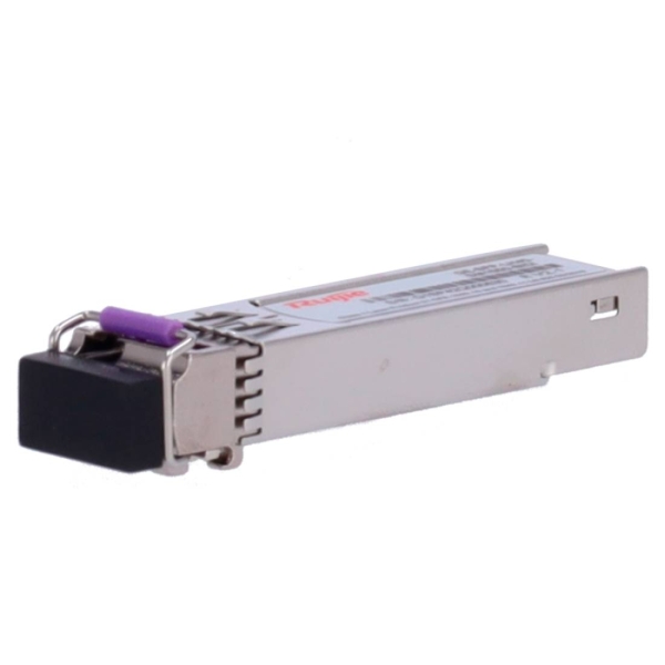 ruijie ge sfp lh40 sm1550 bidi modulo transceptor sfp 1000base lh fibra optica hasta 40km velocidad hasta 1.25gbps bidireccional color acero