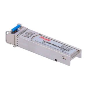 ruijie ge sfp lx20 sm1310 bidi modulo transceptor sfp 1000base lx fibra optica hasta 20km bidireccional conector lc transmision a 1550nm y recepcion a 1310nm color acero