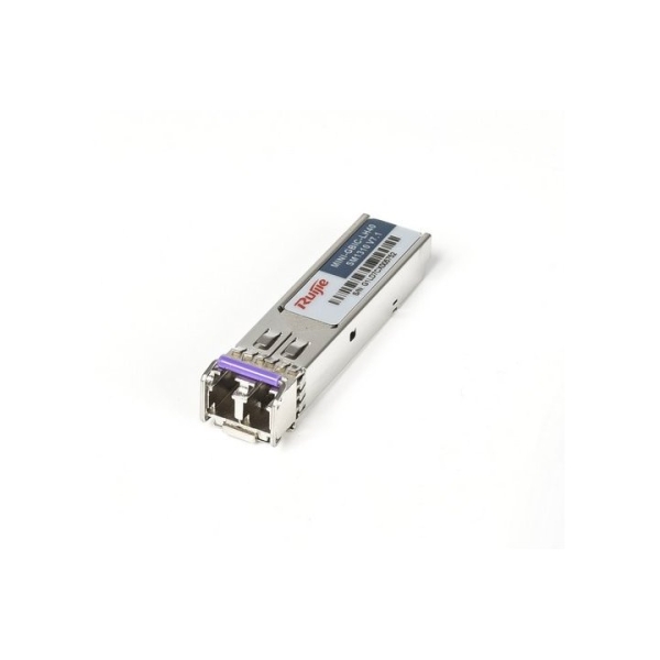 ruijie mini gbic lx sm1310 modulo transceptor sfp 1000base lx fibra optica hasta 10km longitud de onda de 1310nm color acero