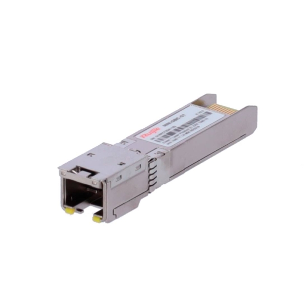 ruijie mini gbic gt modulo transceptor sfp 1000base tx fibra optica hasta 100m color acero