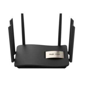 ruijie rg ew1200g pro router de doble banda 4 puertos velocidad inalambrica hasta 1.3gbps wifi 5 soporte mesh color negro
