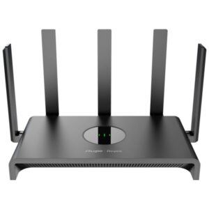 ruijie rg ew1300g router de doble banda 4 puertos velocidad inalambrica hasta 1.3gbps wifi 5 ac1300 gestion en la nube color negro