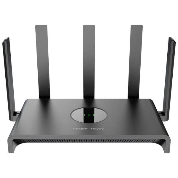 ruijie rg ew1300g router de doble banda 4 puertos velocidad inalambrica hasta 1.3gbps wifi 5 ac1300 gestion en la nube color negro