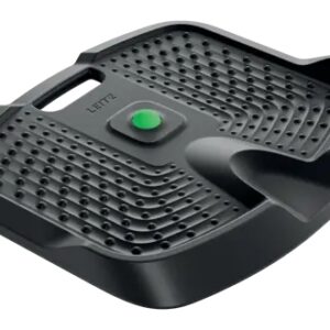 leitz active alfombrilla antifatiga diseñada para mantenerte en movimiento y comodo varias zonas de masaje y bola extraible superficie con textura de espuma de poliuretano acolchada color gris