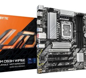 gigabyte b860 ds3h placa base intel 1851 4x ddr5 m.2, sata, pcie3.0 hdmi, vga, dp, rj 45, usb 3.2 microatx