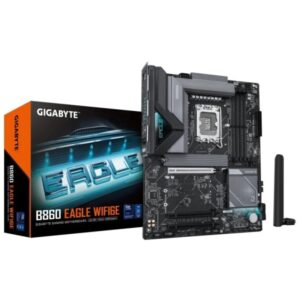 gigabyte b860 eagle wifi6e placa base intel 1851 4x ddr5 m,2, sata hdmi,dp wifi6e atx