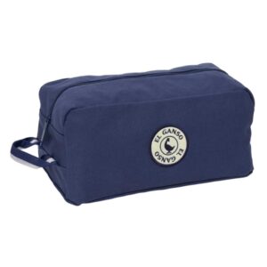 safta el ganso jeans zapatillero capacidad 9l asa de mano lateral 34x15x18cm color azul marino