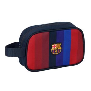 safta f.c.barcelona 1ª equipacion 26/27 neceser asa de mano lateral 22x13.5x8cm color rojo y azul
