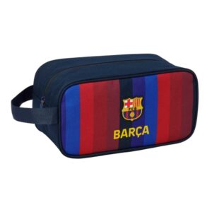 safta f.c.barcelona 1ª equipacion 26/27 zapatillero mediano capacidad 6l asa de mano lateral 29x15x14cm color azul noche