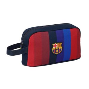 safta f.c.barcelona 1ª equipacion 26/27 bolsa isotermica porta alimentos asa de mano lateral cremallera 21.5x12x6.5cm color azul noche