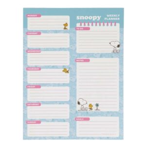 safta snoopy planificador semanal 50 paginas 100 g/m2 19x25.5cm colores surtidos