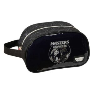 safta masters of the universe neceser adaptable a carro asa de mano lateral 26x15x12cm color gris y negro