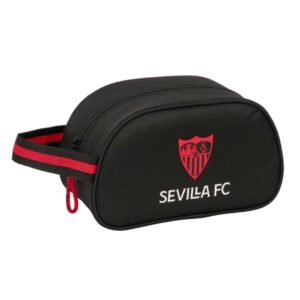 safta sevilla fc neceser adaptable a carro asa de mano lateral 26x15x12cm color negro