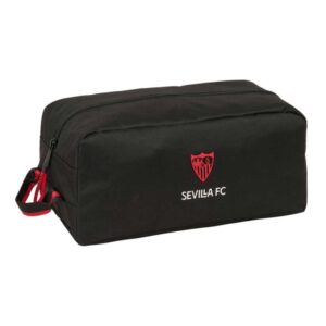 safta sevilla fc zapatillero capacidad 9l asa de mano lateral 34x15x18cm color negro