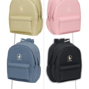 safta el ganso basics 8 ganchos 16 mochilas incluidas carton reciclado 42x160x42cm colores surtidos