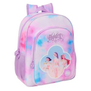 safta k pop demon hunters artist mochila 15l adaptable a carro bolsillo frontal portabotellas cremallera con doble tirador asa hombreras y espalda acolchada 32x38x12cm multicolor