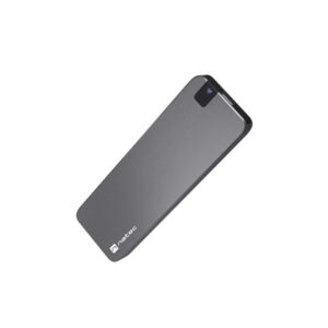 natec rhino m.2 caja externa para discos ssd m.2 nvme/pcie usb c 3.2 compatible con discos de hasta 10tb color aluminio