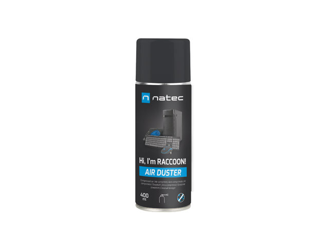natec raccoon 400 ml aire comprimido tubo de precision