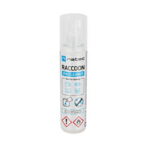 natec raccoon ipa 250 ml alcohol isopropilico para limpieza en spray concetracion de alcohol superior al 99,8%