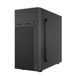 natec helix caja mini torre miniatx compatible micro atx y mini itx 2xusb 3.0, 2xusb2.0 y 2xminijack color negro