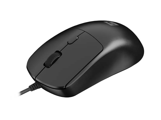 natec hawk 2 raton laser ergonomico 2400 dpi cable de 1,8 mtrs 4 botones color negro