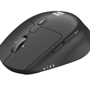 natec kite raton optico inalambrico bluetooth y 2,4 ghz adaptador usb 9 botones color negro