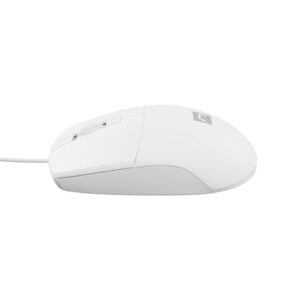 natec ruff 2 raton optico 1000 dpi cable de 1,5 mtrs 3 botones color blanco