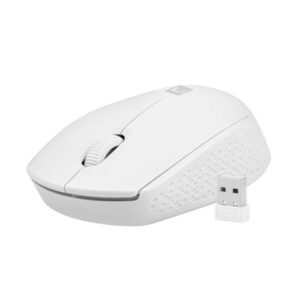 natec stork raton optico inalambrico 1600 dpi adaptador usb 3 botones color blanco