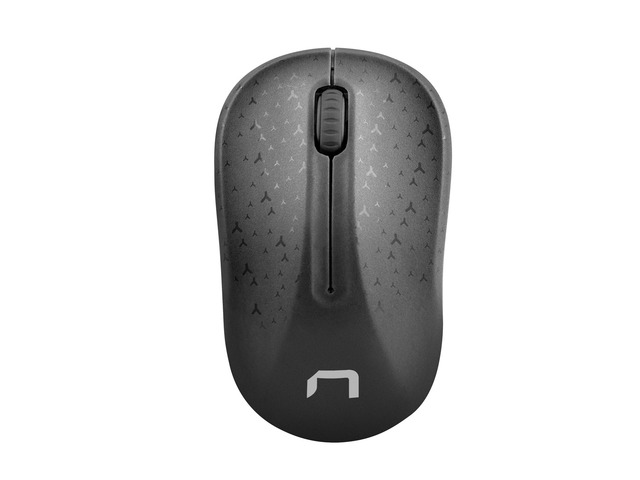 natec toucan raton optico inalambrico 1600 dpi adaptador usb 3 botones color negro