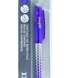 online magixx classic boligrafo de tinta gel borrable trazo de 0.7mm cartucho reemplazable presentado en blister uso ambidiestro color lila