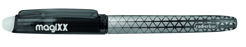online magixx classic boligrafo de tinta gel borrable trazo de 0.7mm cartucho reemplazable uso ambidiestro color negro