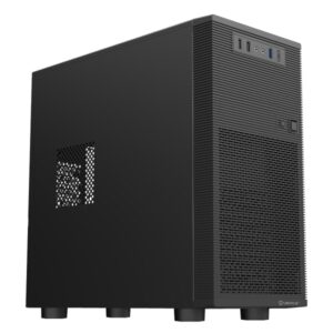 unykach aero c15 caja microatx fuente de alimentacion 500w incluida tamaño disco soportado 1x 3.5" , 2 x 2.5" 1 x usb a 3.0 2 x usb a 2.0 1 x usb c 3.0 y audio negro